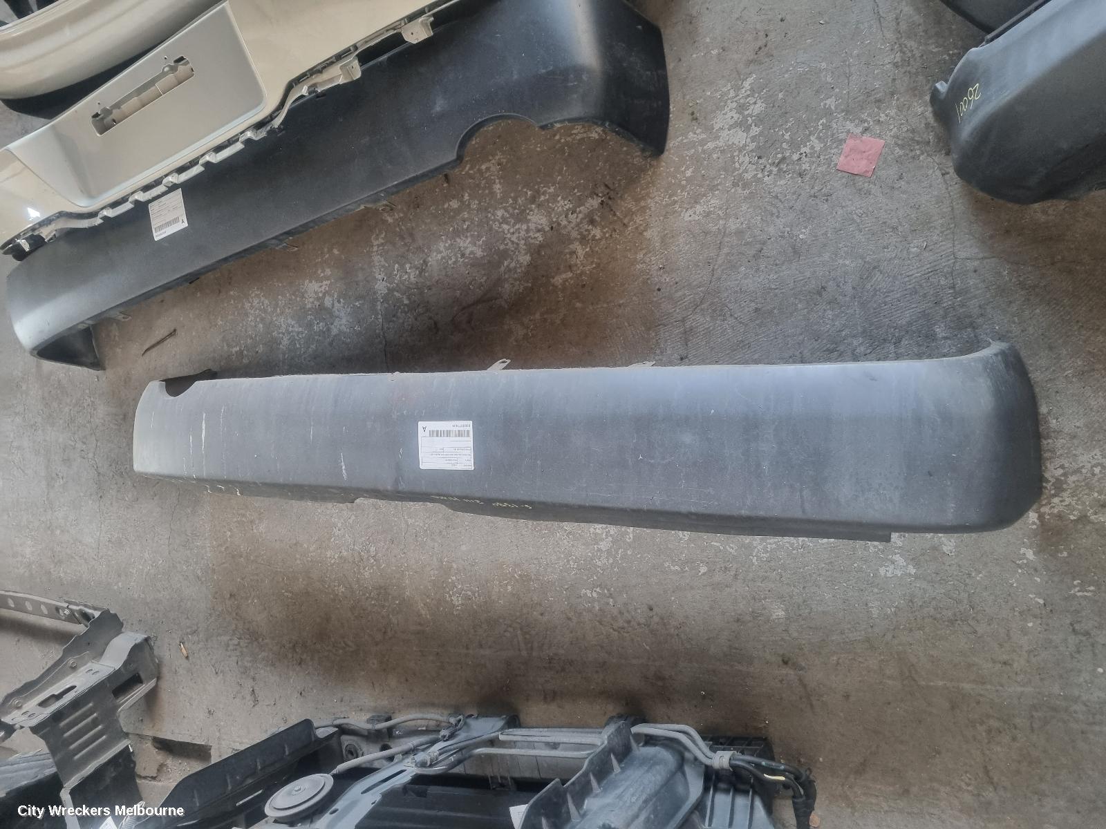 TOYOTA HIACE REAR BUMPER, TRH/KDH, LWB/SWB, NON STEP TYPE, 03/2005 - 04/2019 - Image 1