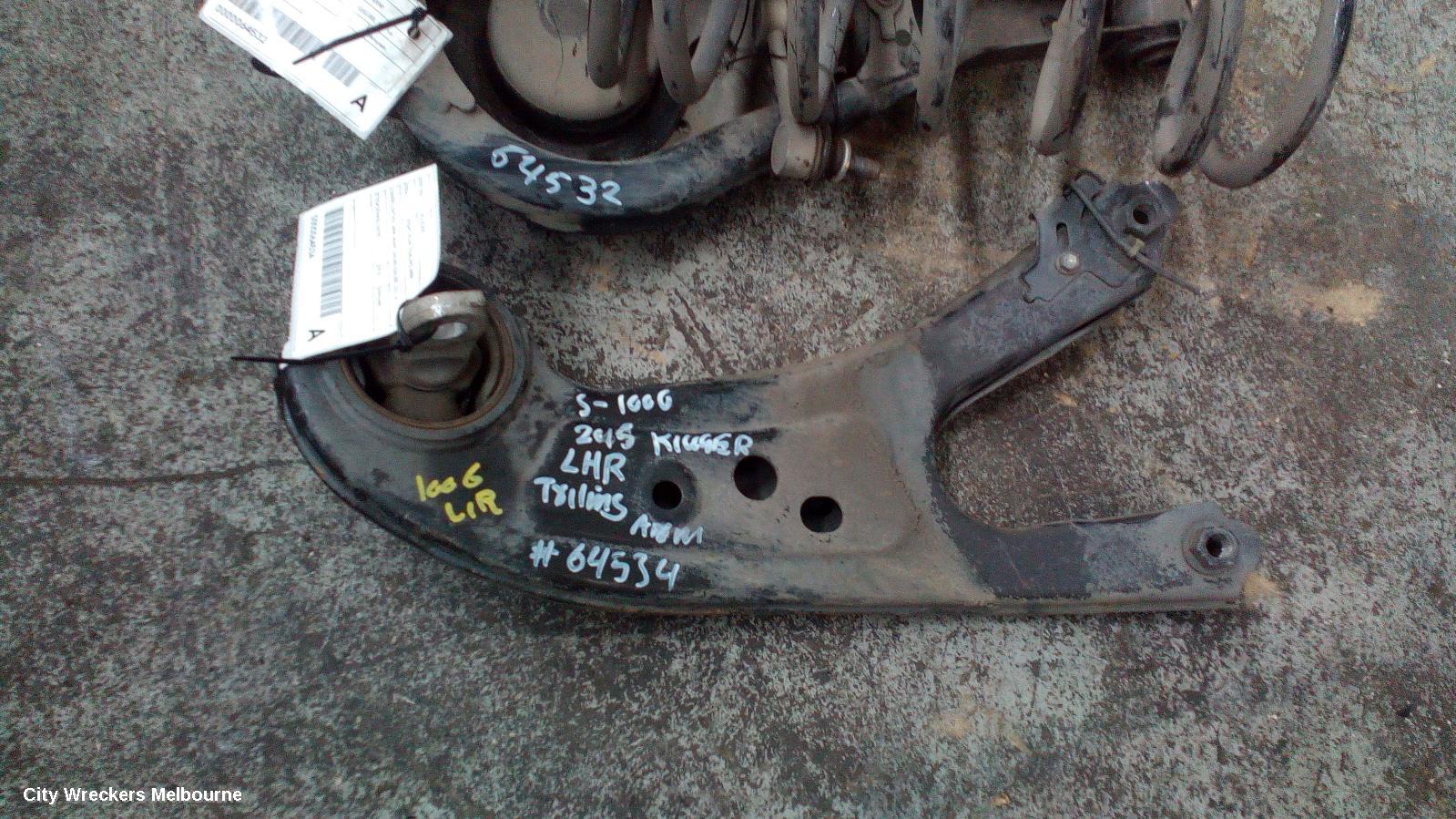 TOYOTA KLUGER RIGHT REAR TRAILING ARM, LOWER CONTROL ARM-MAIN, GSU50/GSU55, 03/2014 ONWARDS - Image 1
