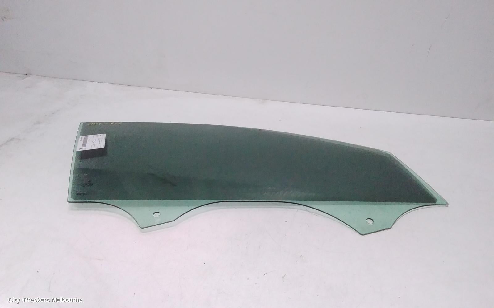 VOLKSWAGEN GOLF RIGHT FRONT DOOR WINDOW, GEN 7, 5DR HATCH/WAGON, 12/2012 - 08/2020 - Image 3