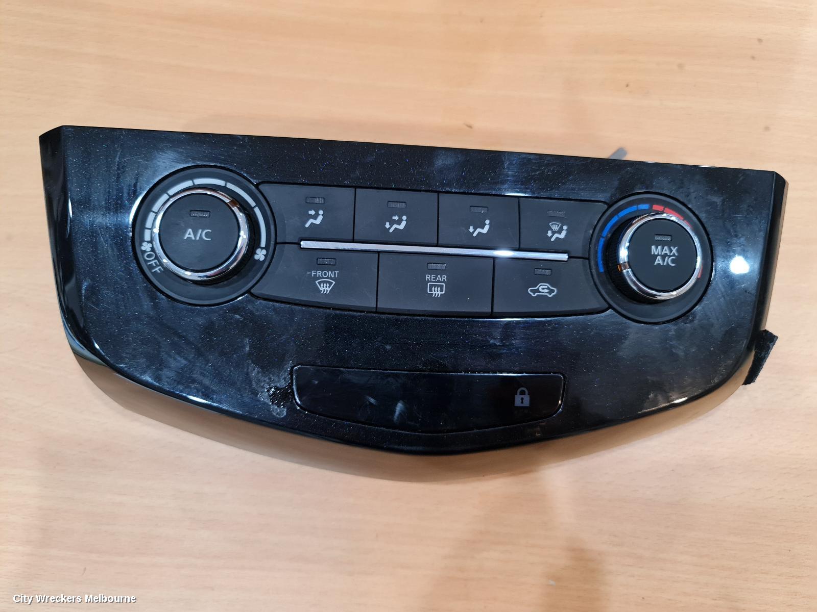NISSAN QASHQAI HEATER/AC CONTROLS, J11, STANDARD TYPE, 06/2014 - 07/2021 - Image 1