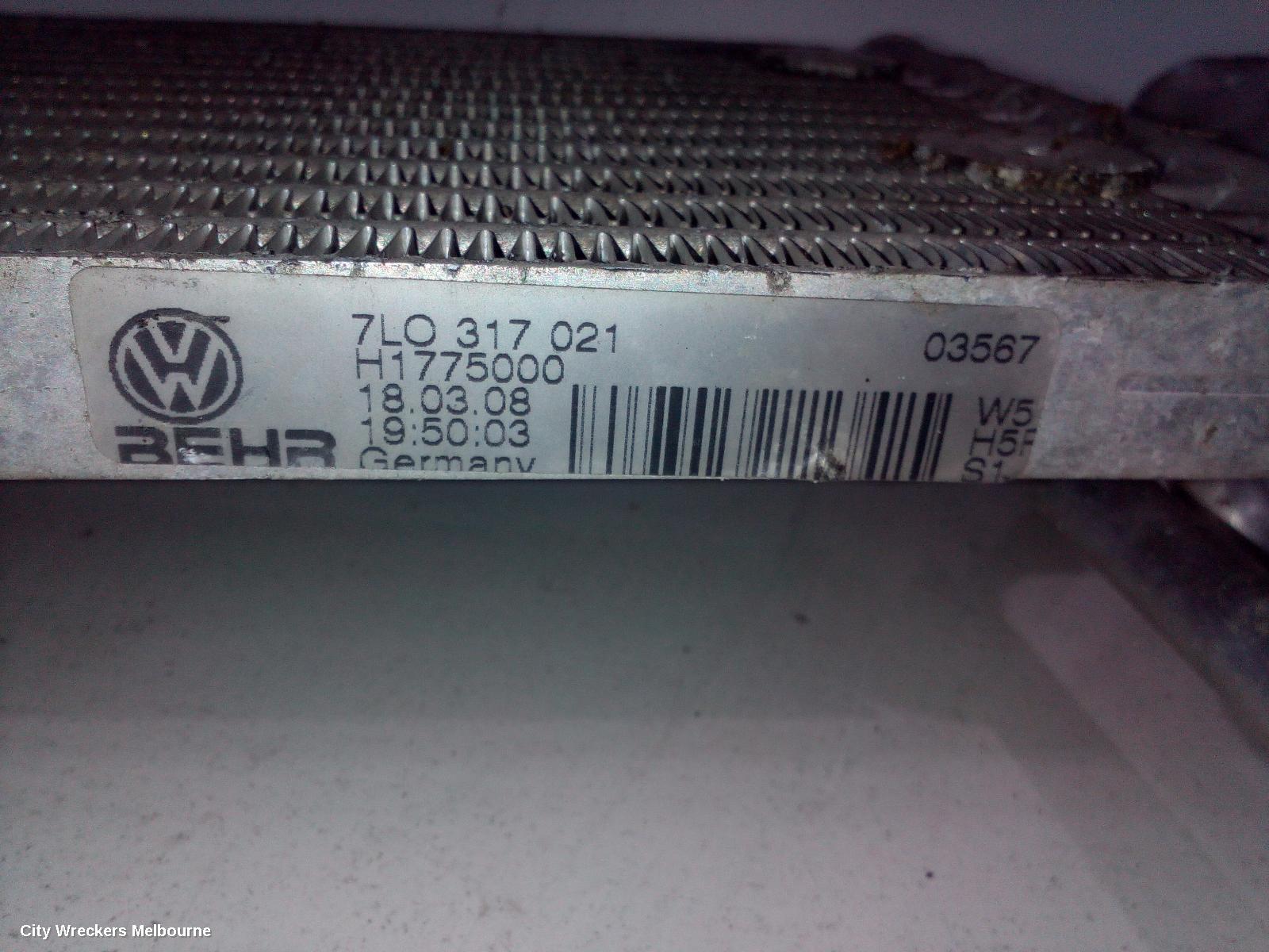 AUDI Q7 COOLER, 4L, 09/2006 - 08/2015 - Image 1