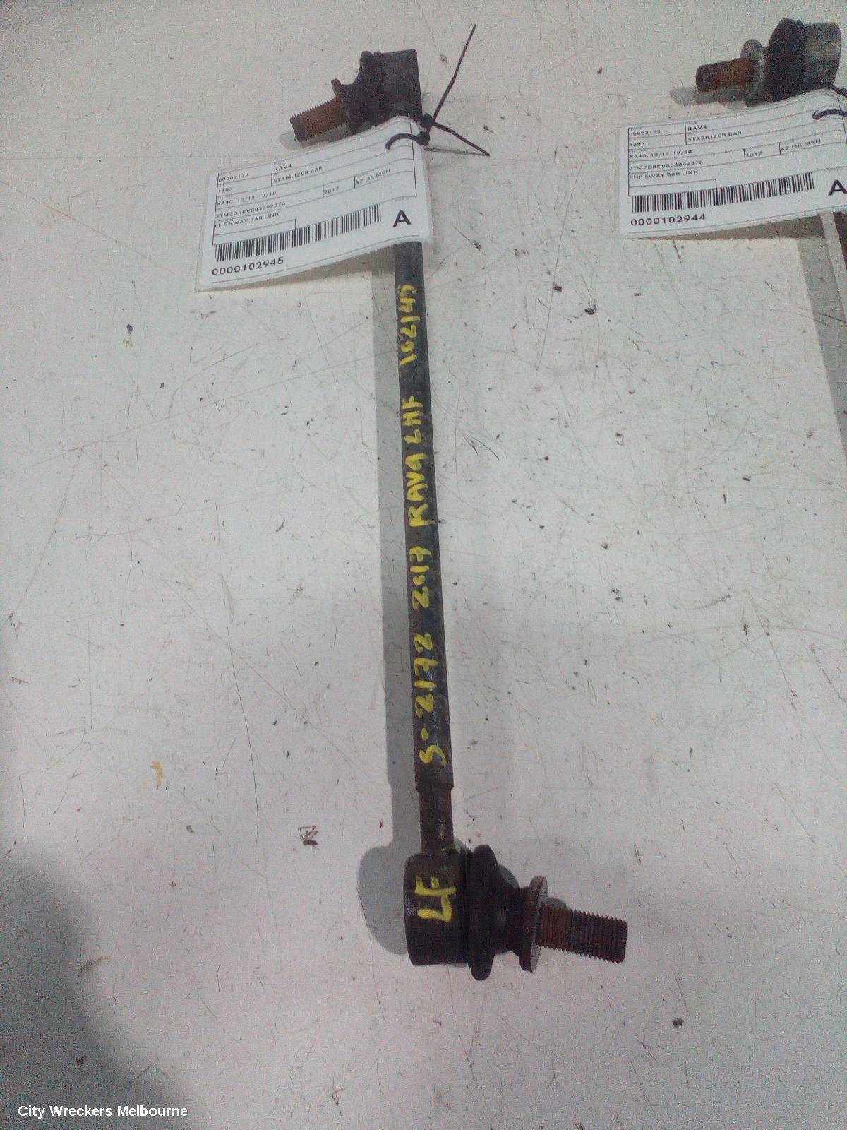 TOYOTA RAV4 STABILISER BAR, XA40, 12/2012 - 12/2018 - Image 2