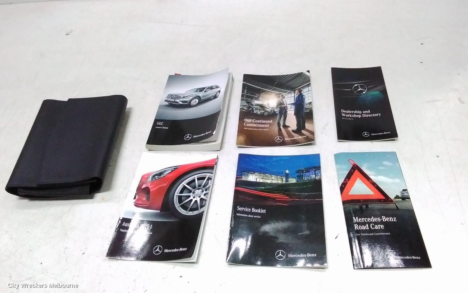 MERCEDES GLC CLASS OWNERS HANDBOOK, X253/C253, 09/2015 - 03/2023 - Image 1