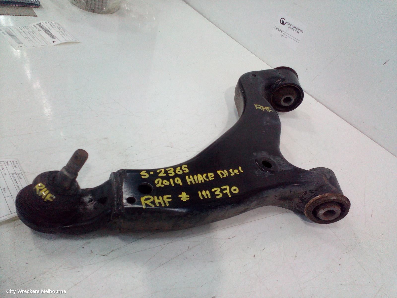 TOYOTA HIACE RIGHT FRONT LOWER CONTROL ARM, 300 SERIES, 02/2019 ONWARDS - Image 2