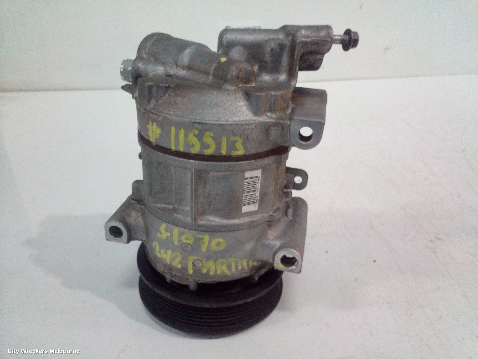 PEUGEOT PARTNER A/C COMPRESSOR, 1.6, PETROL, 09/2008 - 01/2015 - Image 1