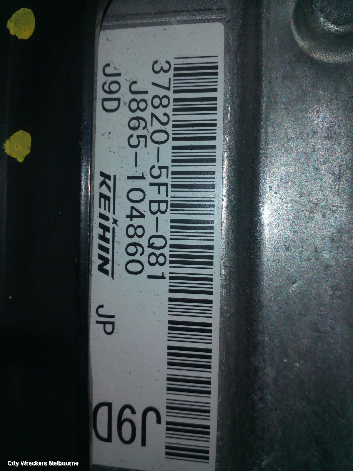 HONDA CIVIC ECU, 10TH GEN, ENGINE ECU, 1.8, PETROL, ECU ONLY, 05/2016 - 08/2021 - Image 2