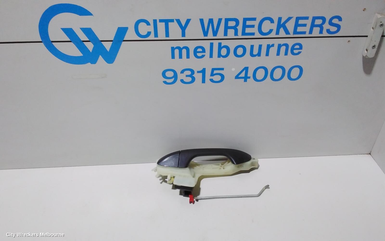 KIA RIO DOOR HANDLE, YB, OUTER, LH REAR, 12/2016 - 06/2023 - Image 1