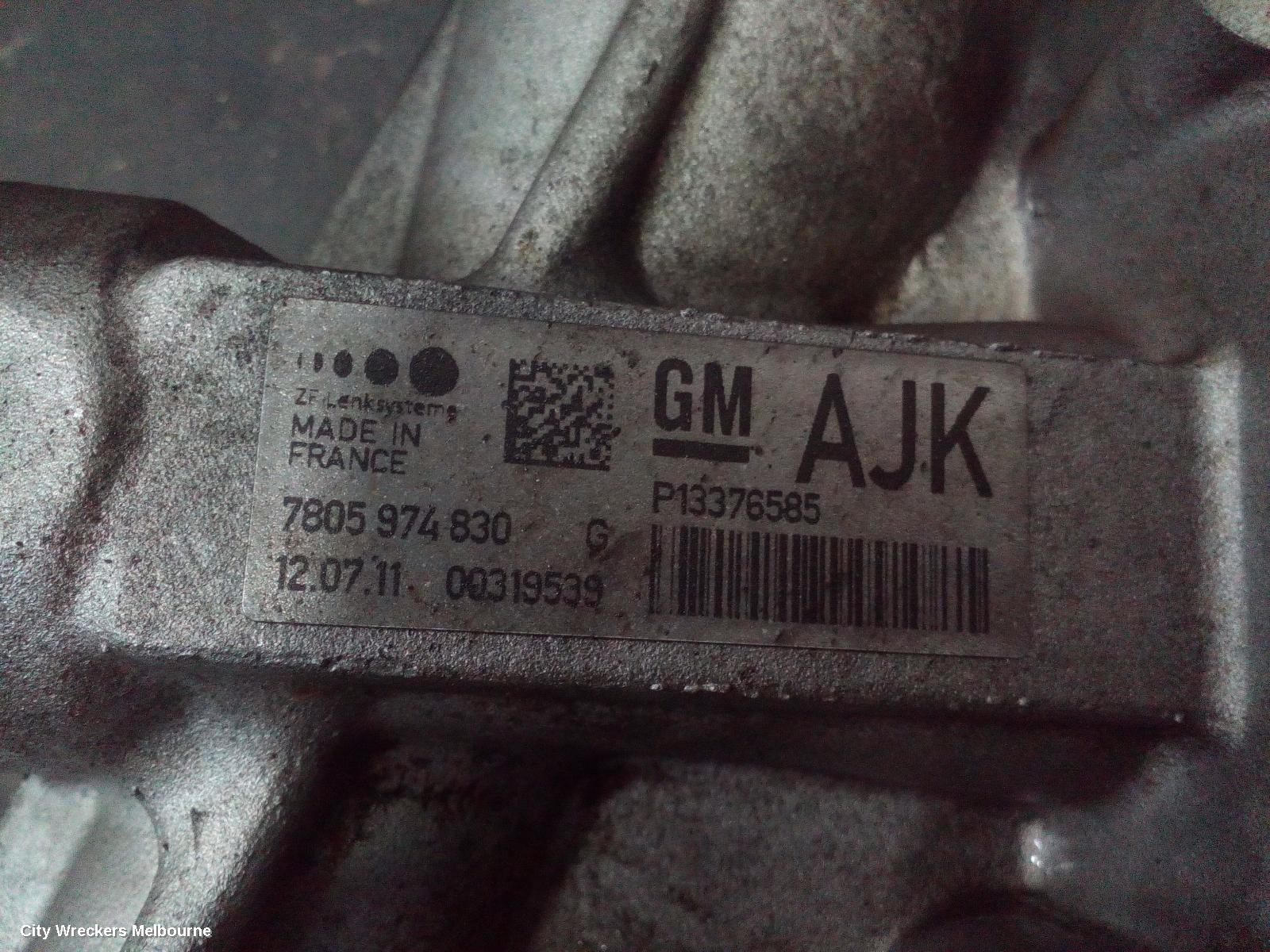 OPEL INSIGNIA STEERING BOX/RACK, IN, ELECTRIC TYPE, 09/2012 - 12/2013 - Image 1