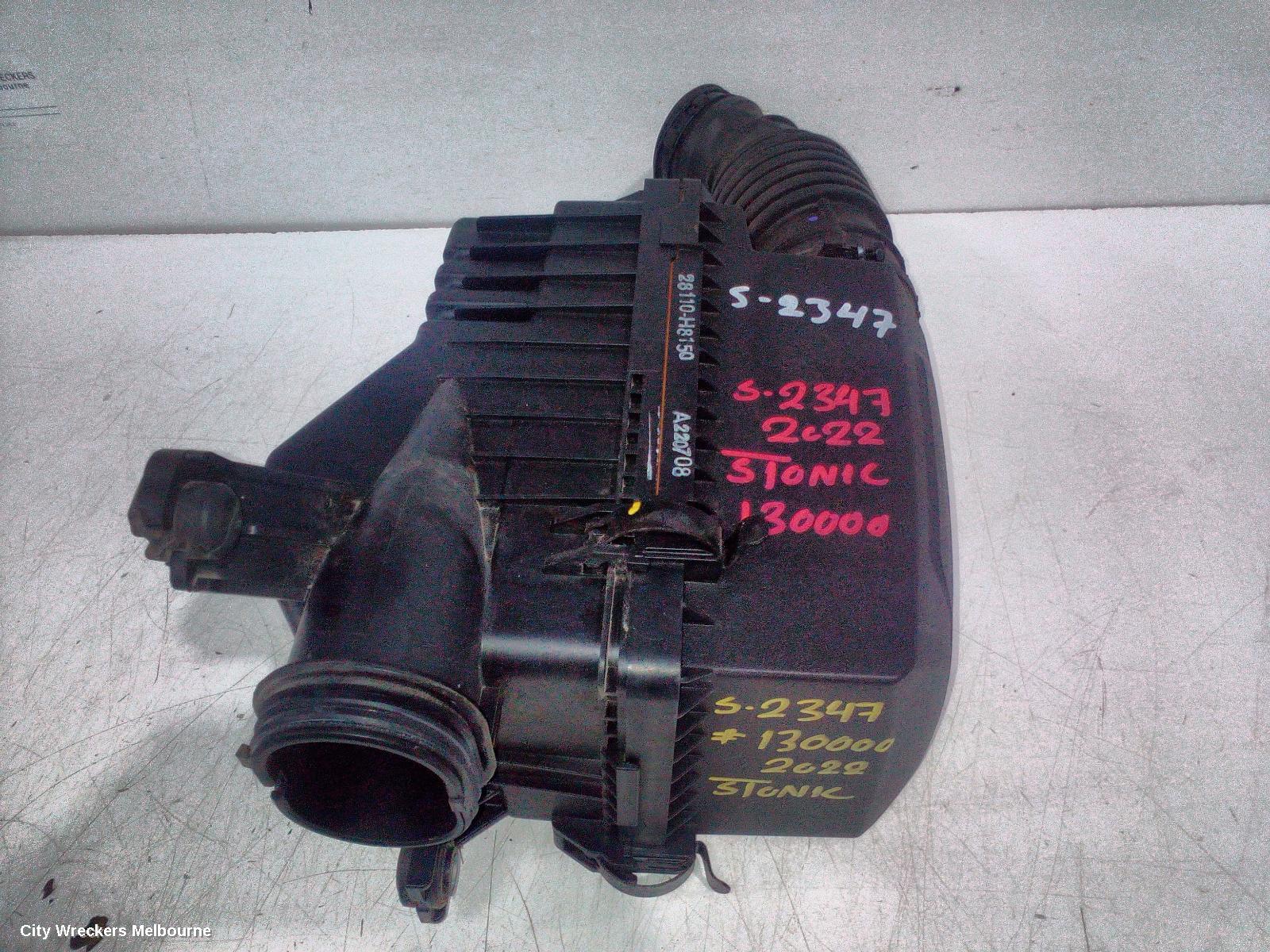 KIA STONIC AIR CLEANER/BOX, AIR CLEANER, S/SPORT, YB, 08/2020 ONWARDS - Image 2