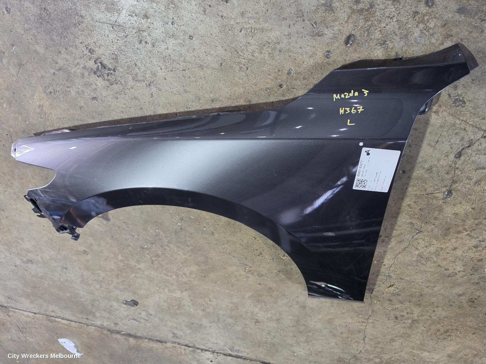 MAZDA 3 LEFT GUARD, BP, SEDAN, 03/2019 ONWARDS - Image 2