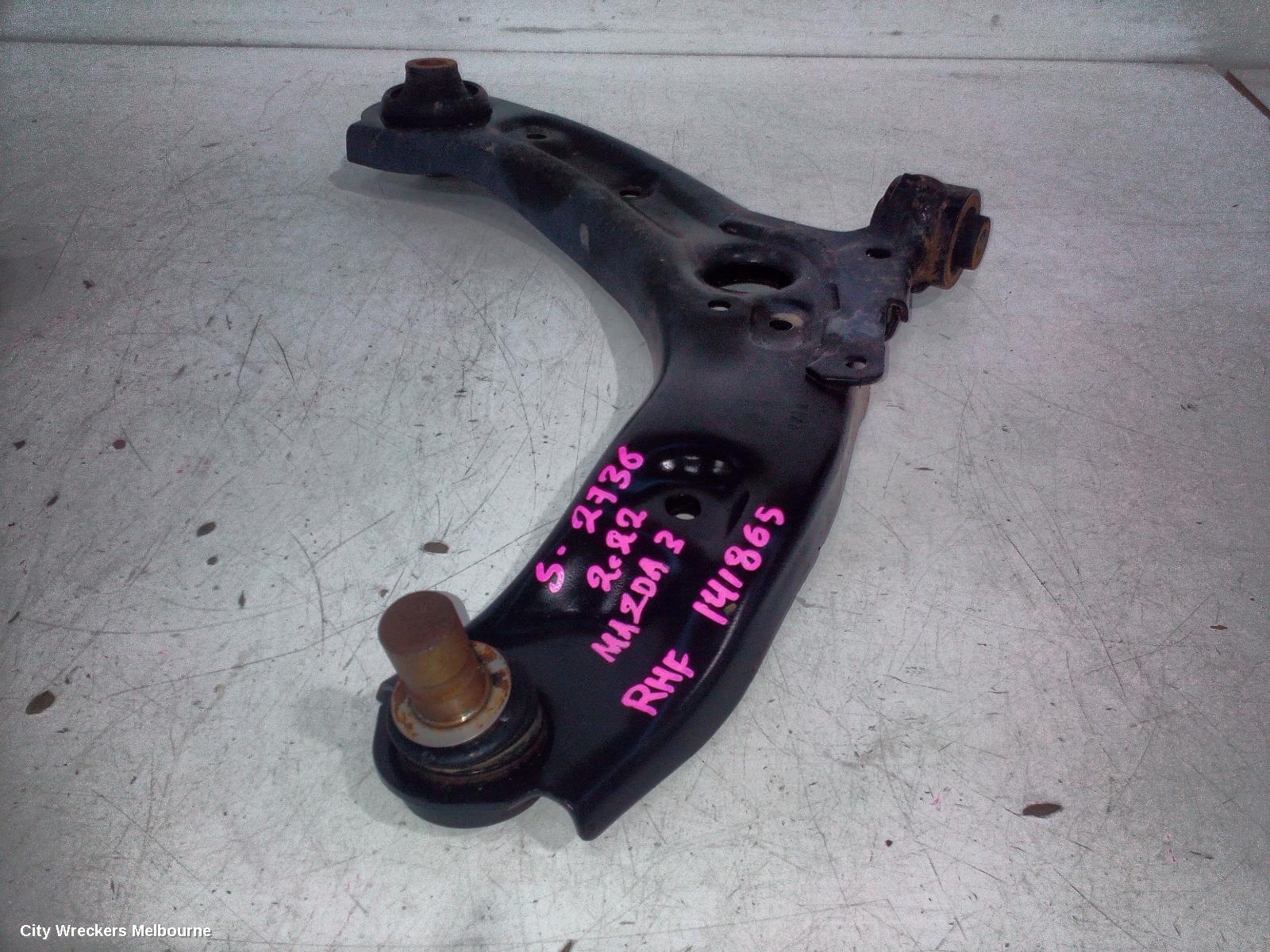 MAZDA 3 RIGHT FRONT LOWER CONTROL ARM, BP, SEDAN/HATCH, 03/2019 ONWARDS - Image 1