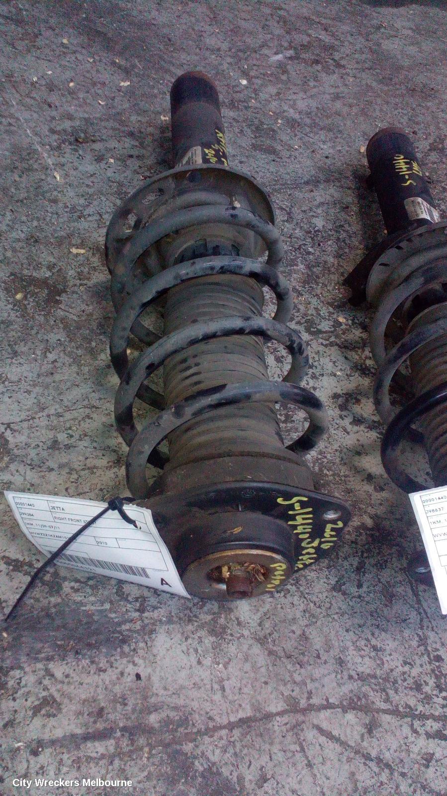 VOLKSWAGEN JETTA RIGHT FRONT STRUT, 1KM, 11/2009 - 07/2011 - Image 2
