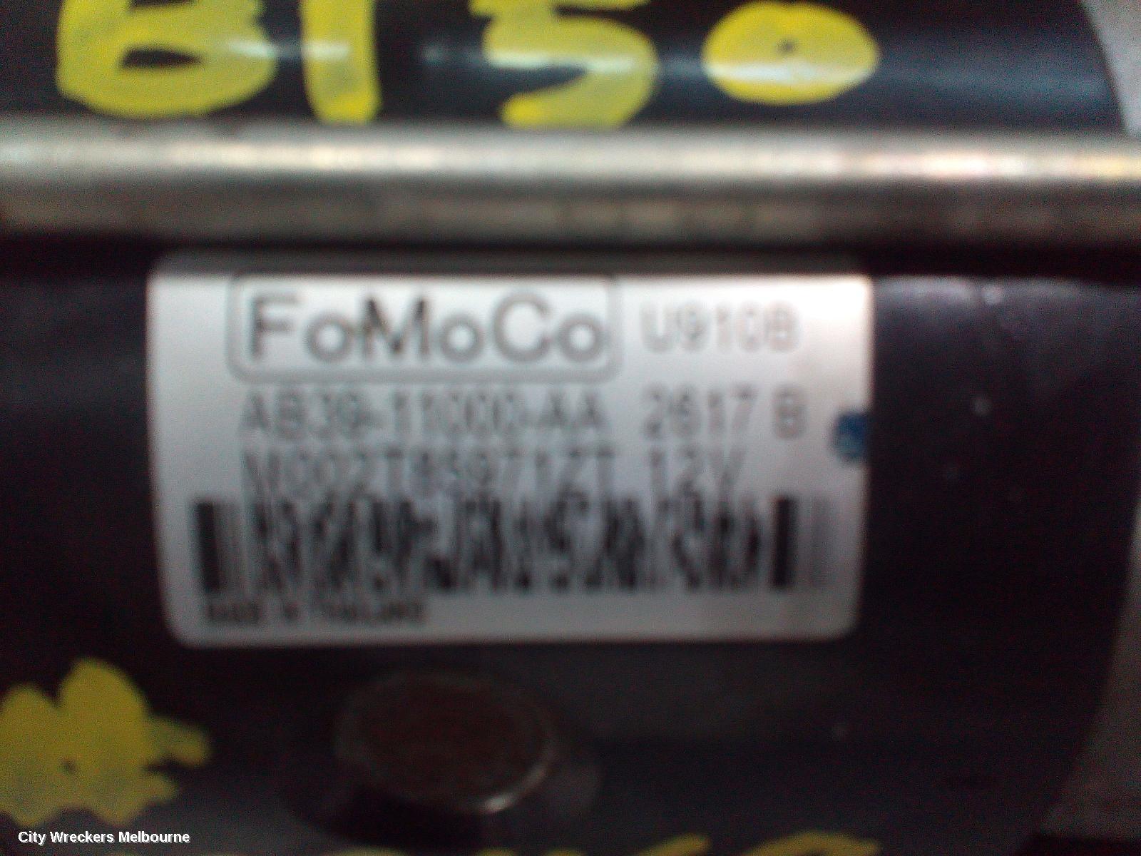 MAZDA BT50 STARTER, DIESEL, 2.2, UP-UR, 10/2011 - 06/2020 - Image 2