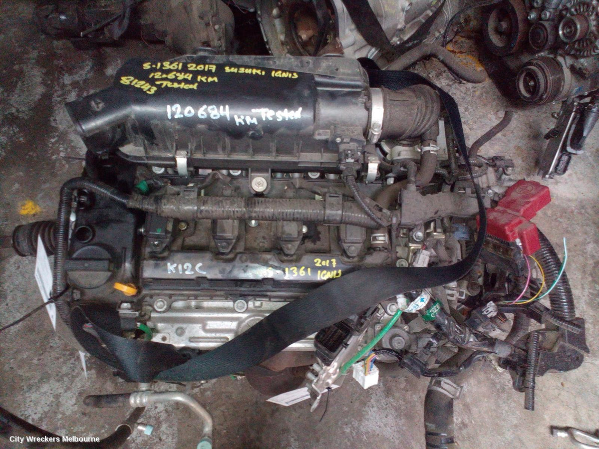 SUZUKI IGNIS ENGINE, PETROL, 1.2, K12C, MF, 11/2016 ONWARDS - Image 3