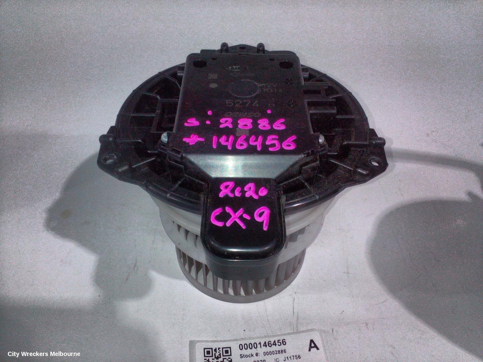 MAZDA CX9 HEATER FAN MOTOR, FRONT, TC, 07/2016 - 12/2024 - Image 2