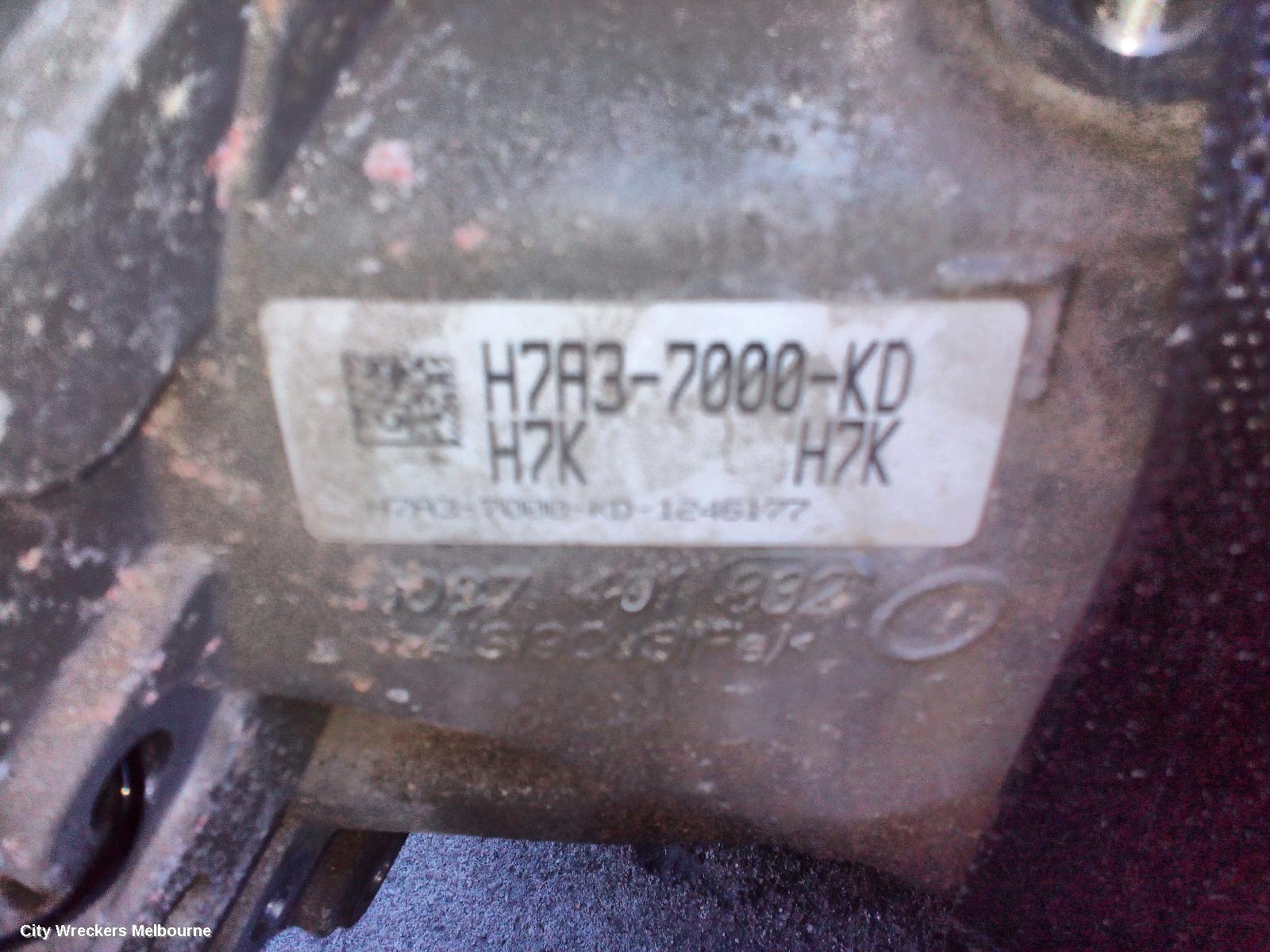 LAND ROVER RANGEROVER VELAR TRANS/GEARBOX, AUTO, AWD, PETROL, 3.0, W/ TRANSFER CASE, L560, 05/2017 ONWARDS - Image 3