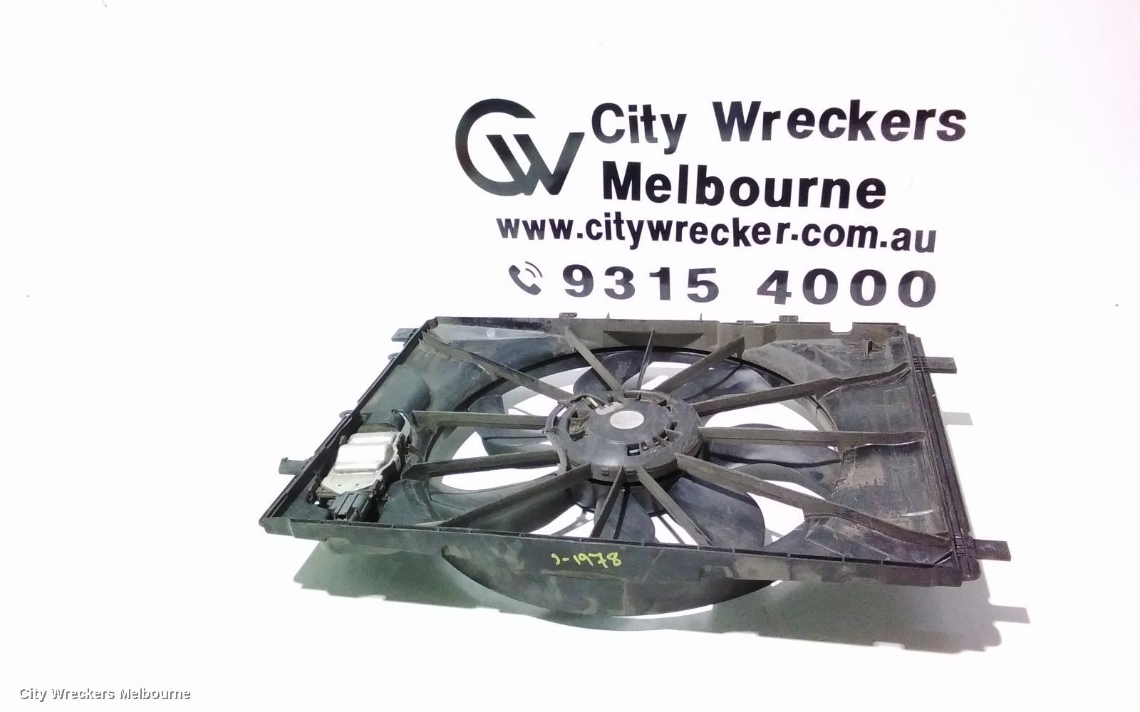MERCEDES CLA CLASS FAN, SINGLE FAN ASSY, 2.0, PETROL, NON AMG, C117/X117, 02/2014 - 01/2019 - Image 1