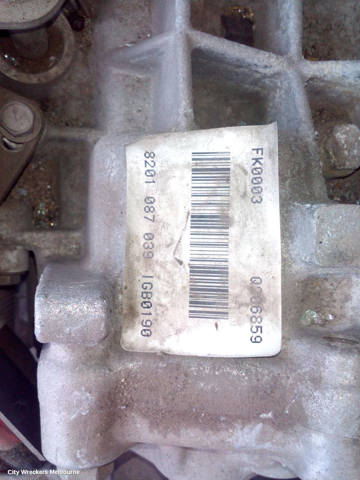 RENAULT MEGANE TRANS/GEARBOX, AUTO, PETROL, 2.0, X32/X95, 09/2010 - 05/2016 - Image 1