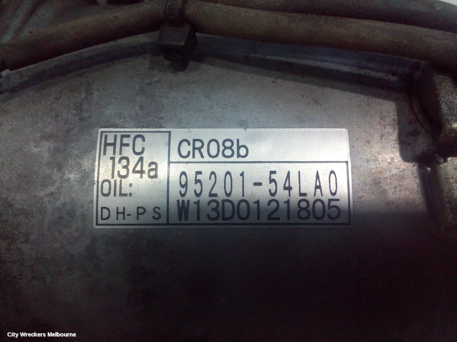 SUZUKI SX4 A/C COMPRESSOR, J20B, CR BRAND, 01/2010 - 01/2014 - Image 3