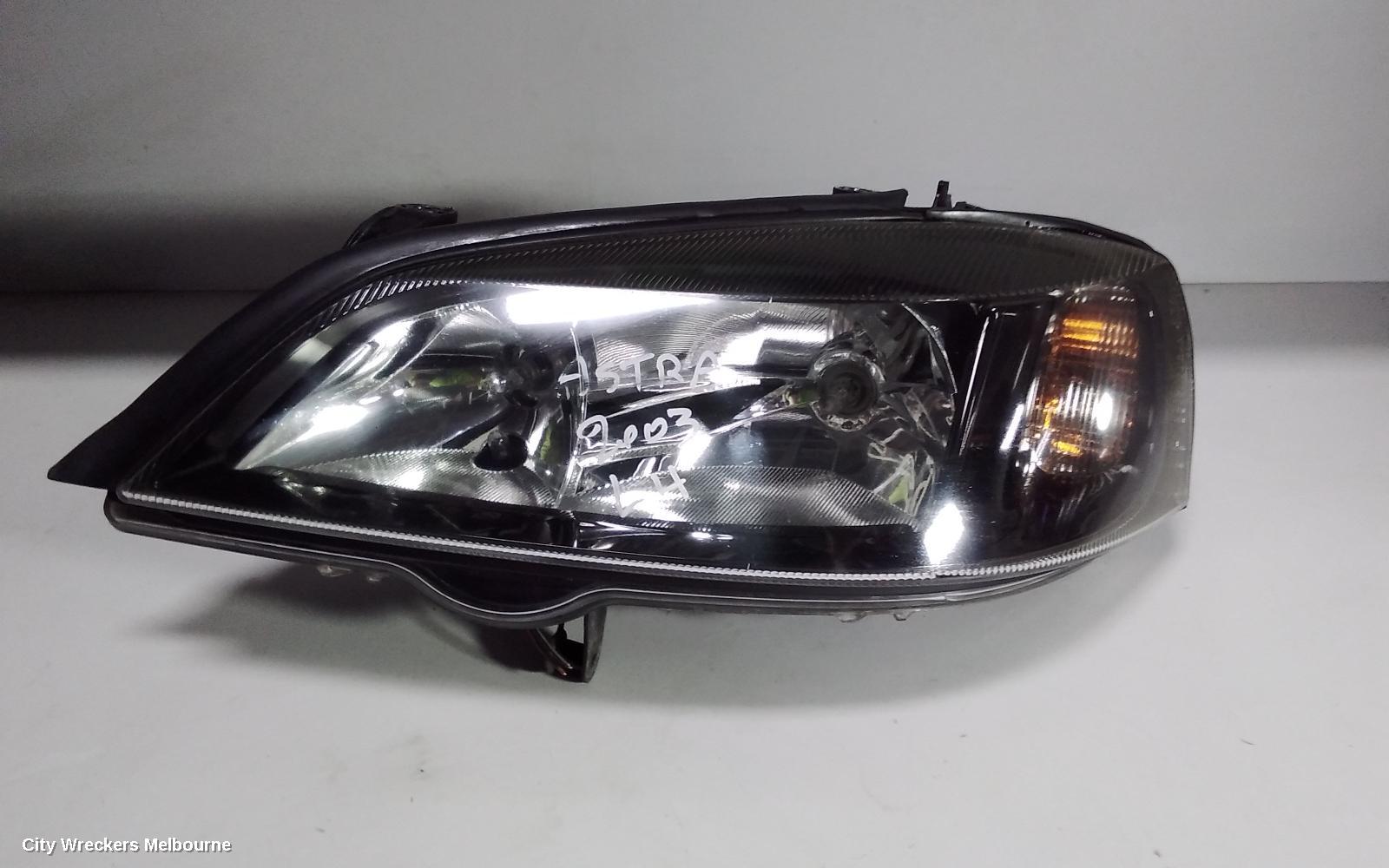 HOLDEN ASTRA LEFT HEADLAMP, TS, BLACK, INSERT TYPE, 09/1998 - 10/2006 - Image 2