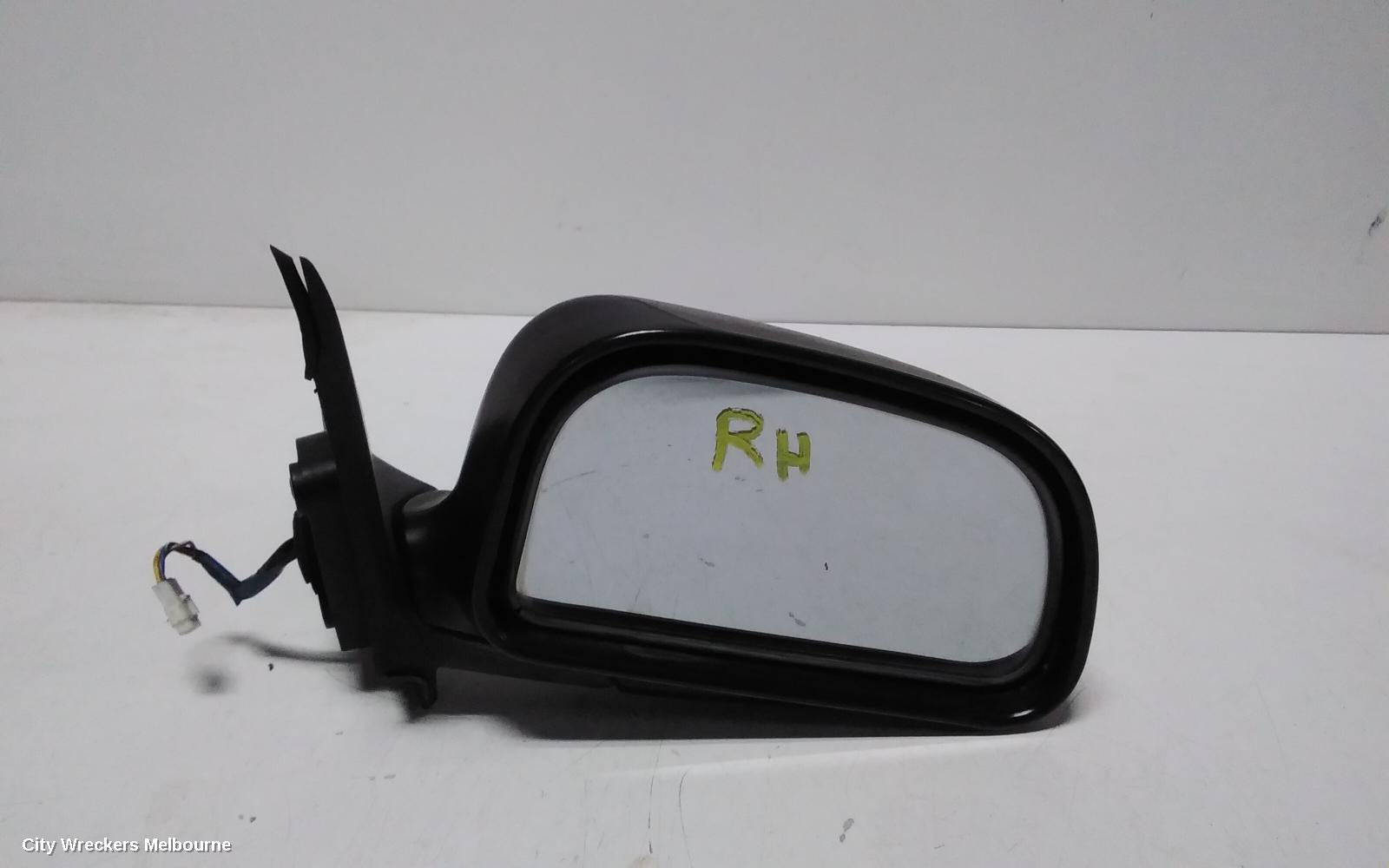 MITSUBISHI LANCER RIGHT DOOR MIRROR, CE/CK, POWER, SEDAN, BLACK, 07/1996 - 08/2003 - Image 2