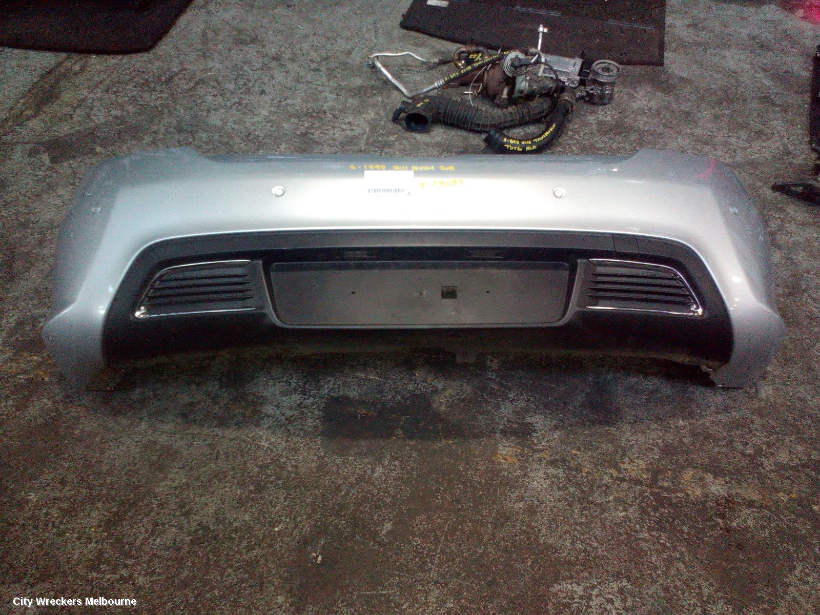 PEUGEOT 308 REAR BUMPER, T7, HATCH, SPORTIUM/ACTIVE/ALLURE, W/ PARK SENSOR TYPE, 09/2007 - 12/2013 - Image 1
