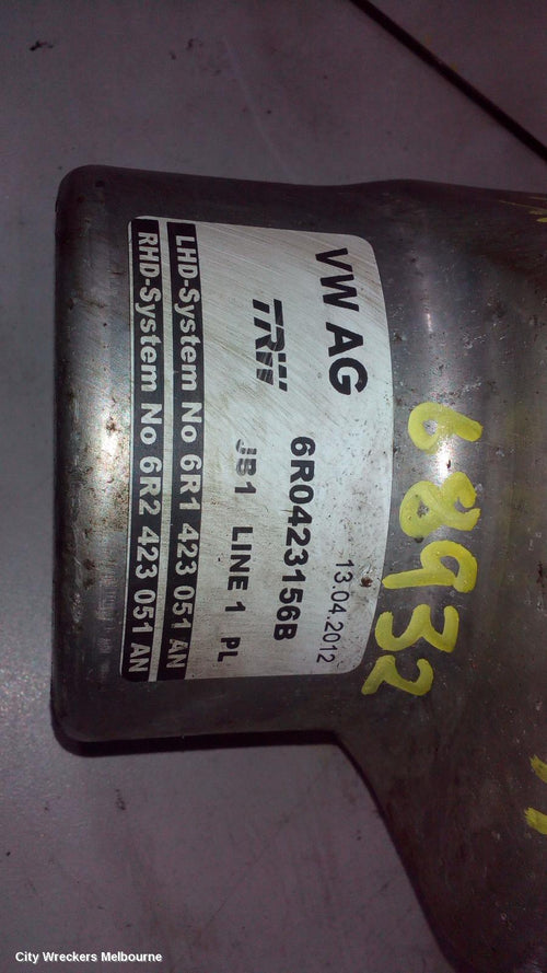 AUDI A1 STEERING PUMP, PETROL, 8X, 06/2011 - 10/2018 - Image 1