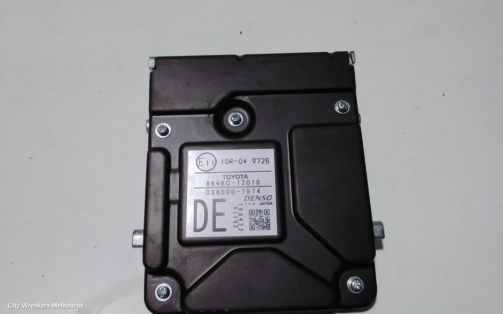 TOYOTA COROLLA REVERSE CAMERA, FRONT CAMERA (WINDSCREEN MOUNTED), E210, 07/2018 - 08/2022 - Image 3