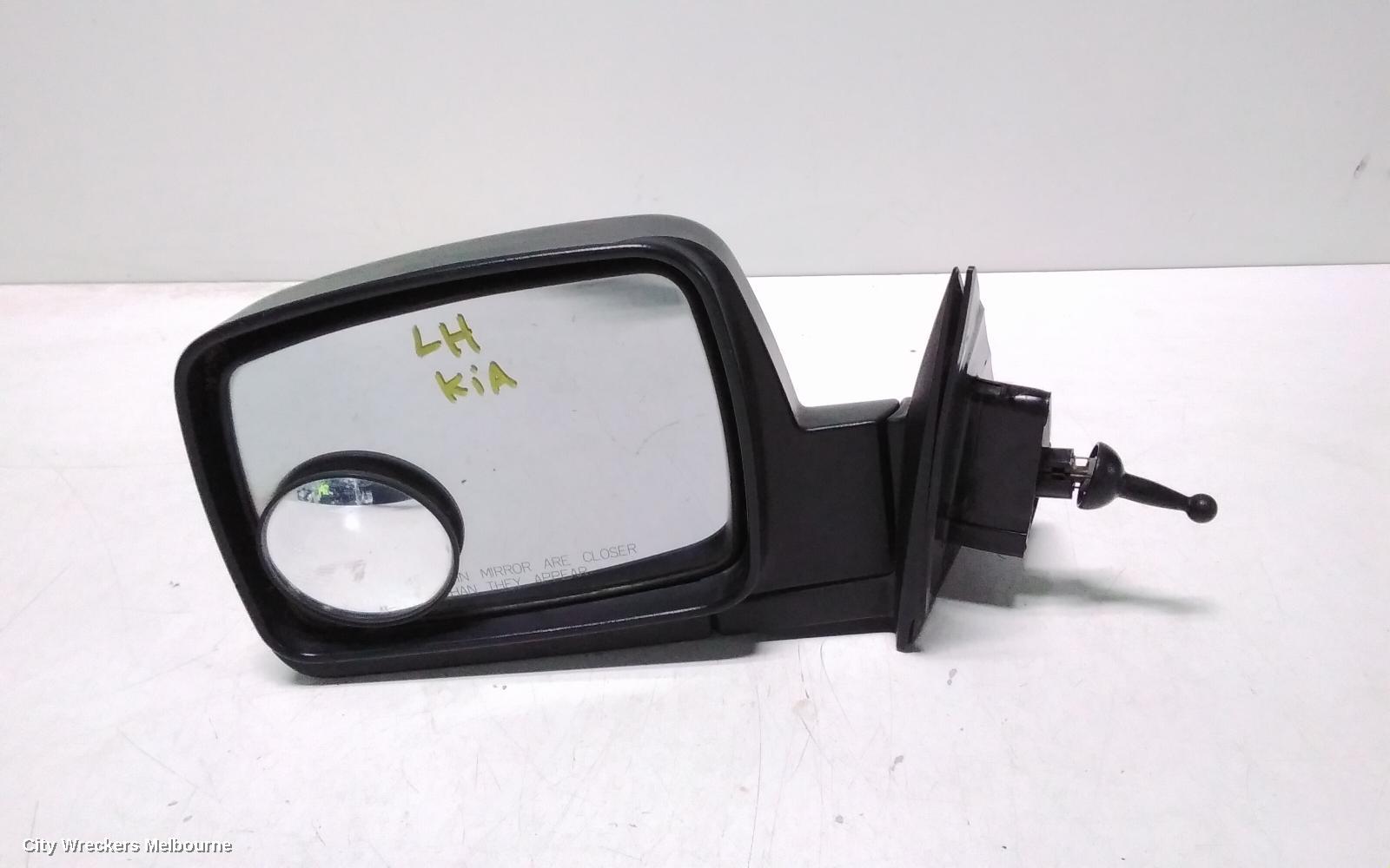 KIA PREGIO LEFT DOOR MIRROR, CT, MANUAL, SQUARE TYPE, 07/2004 - 01/2006 - Image 2
