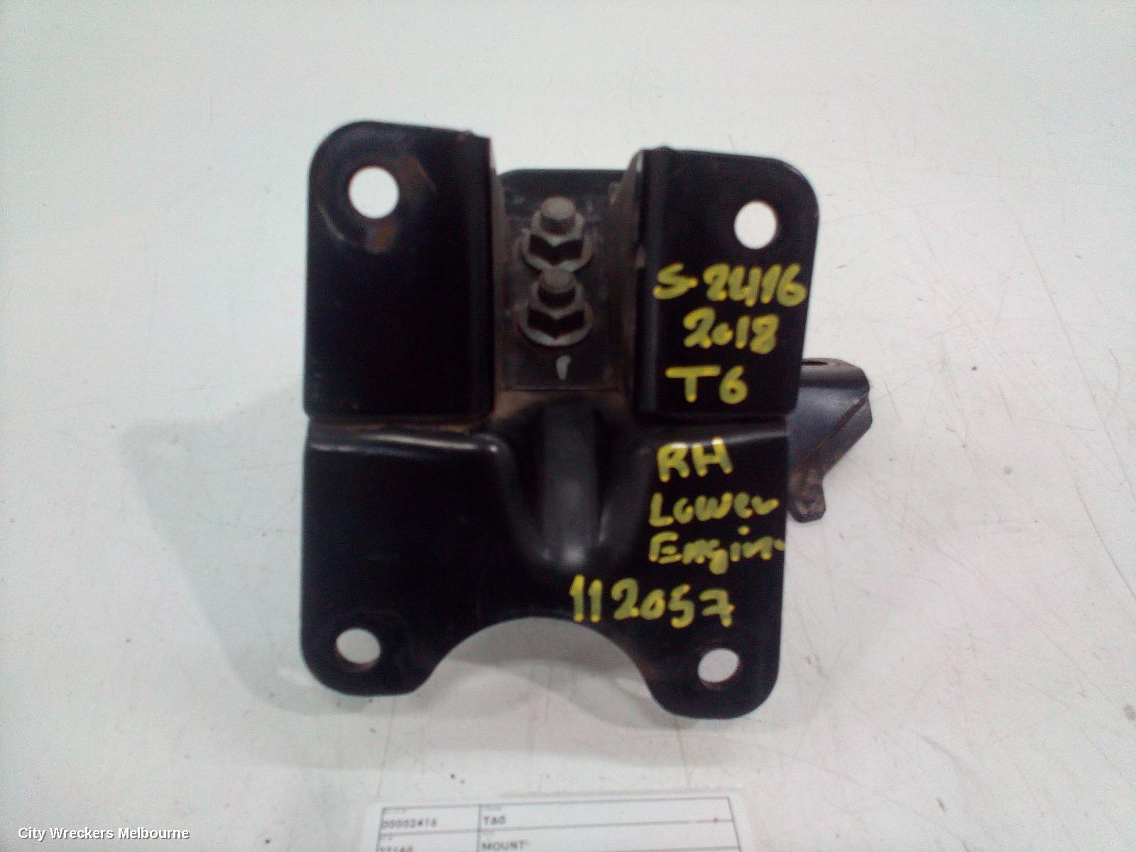 LDV T60 MOUNT, ENGINE MOUNT (RH SIDE), DIESEL, 2.8, TURBO, SK8C, 07/2017 - 08/2021 - Image 1