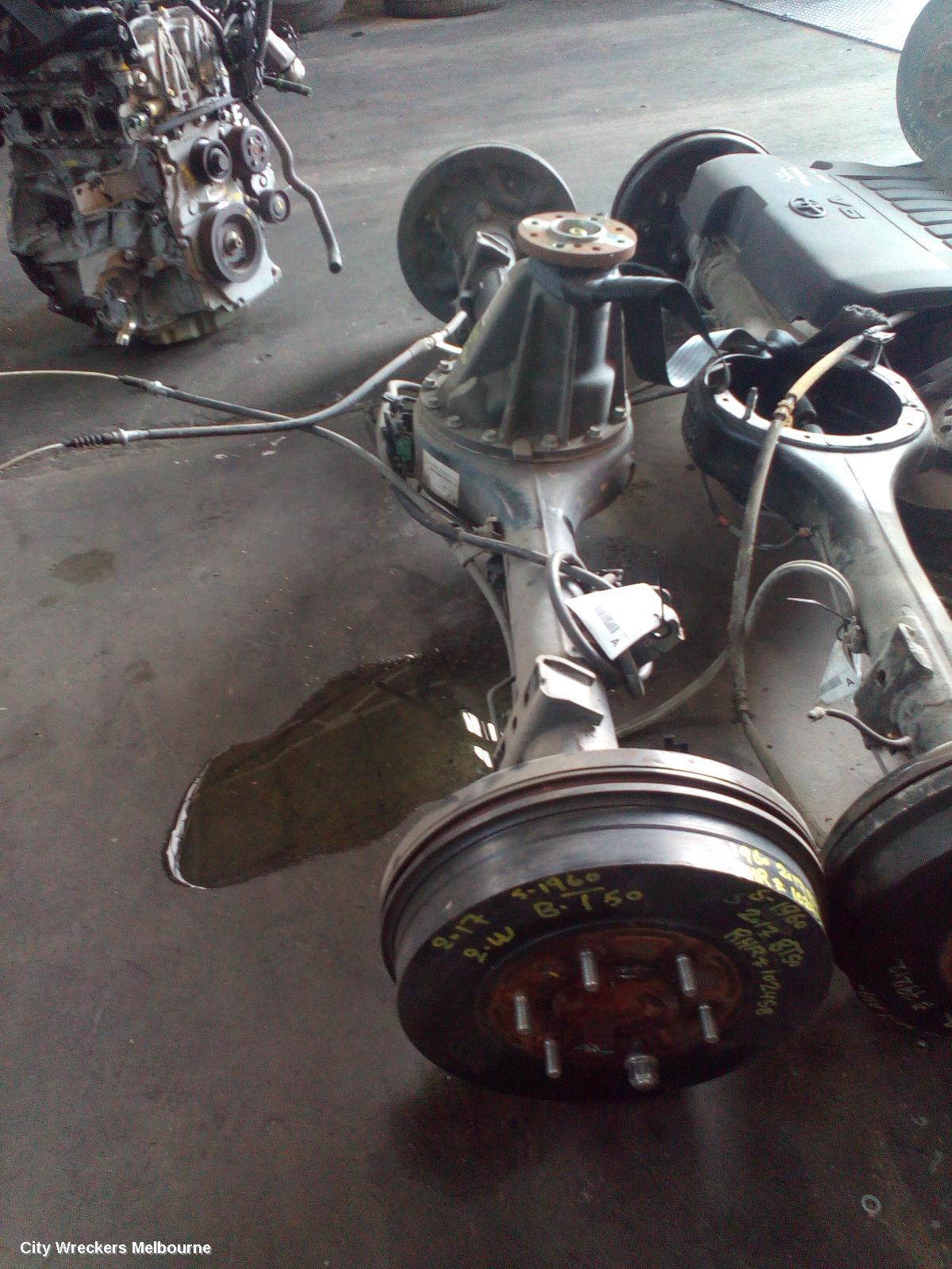 MAZDA BT50 REAR DIFF ASSEMBLY, 2.2, DIESEL, 2WD, AUTO T/M, 3.73 RATIO, NON DIFF LOCK TYPE, UP-UR, 10/2011 - 06/2020 - Image 2