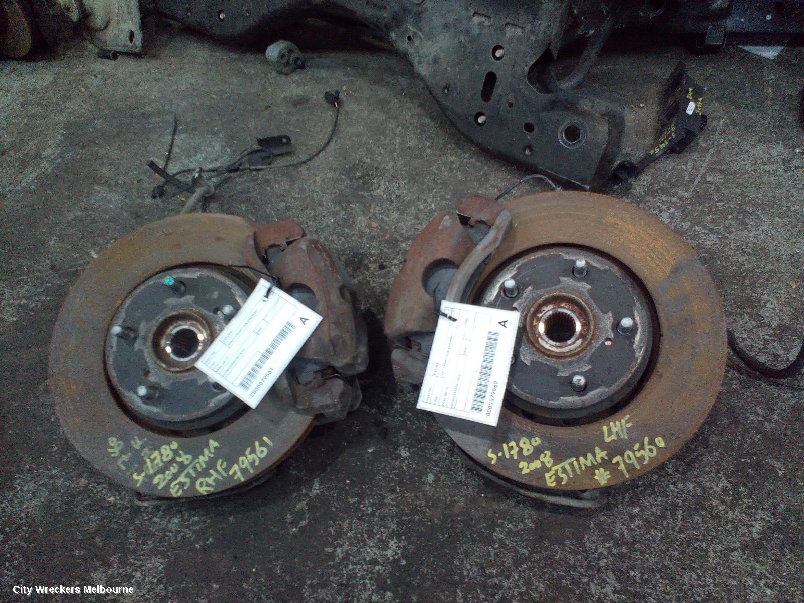 TOYOTA ESTIMA LEFT FRONT HUB ASSEMBLY, XR50, 05-19 - Image 2