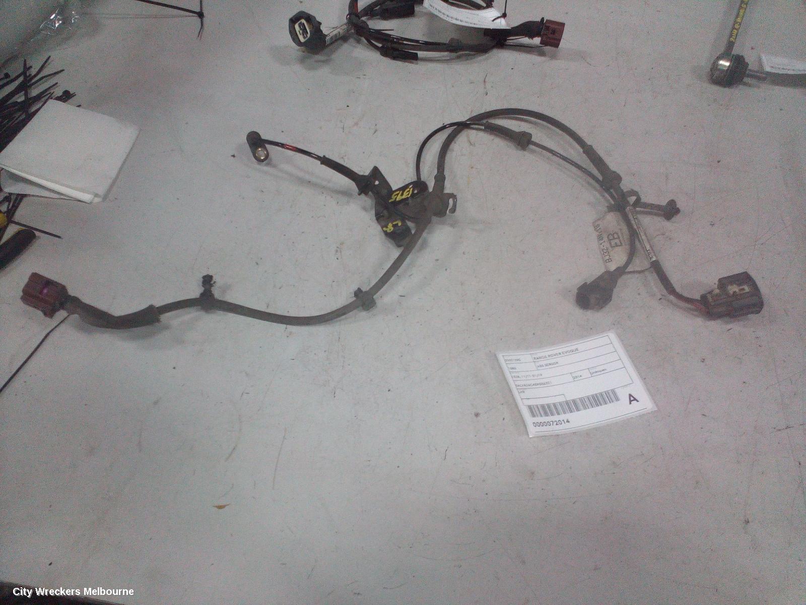 LAND ROVER RANGEROVER EVOQUE ABS SENSOR, L538, 11/2011 - 01/2019 - Image 1