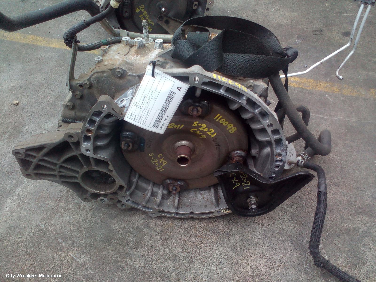 MAZDA CX9 TRANS/GEARBOX, AUTO, FWD, PETROL, 3.7, TB, 06/2011 - 12/2015 - Image 2