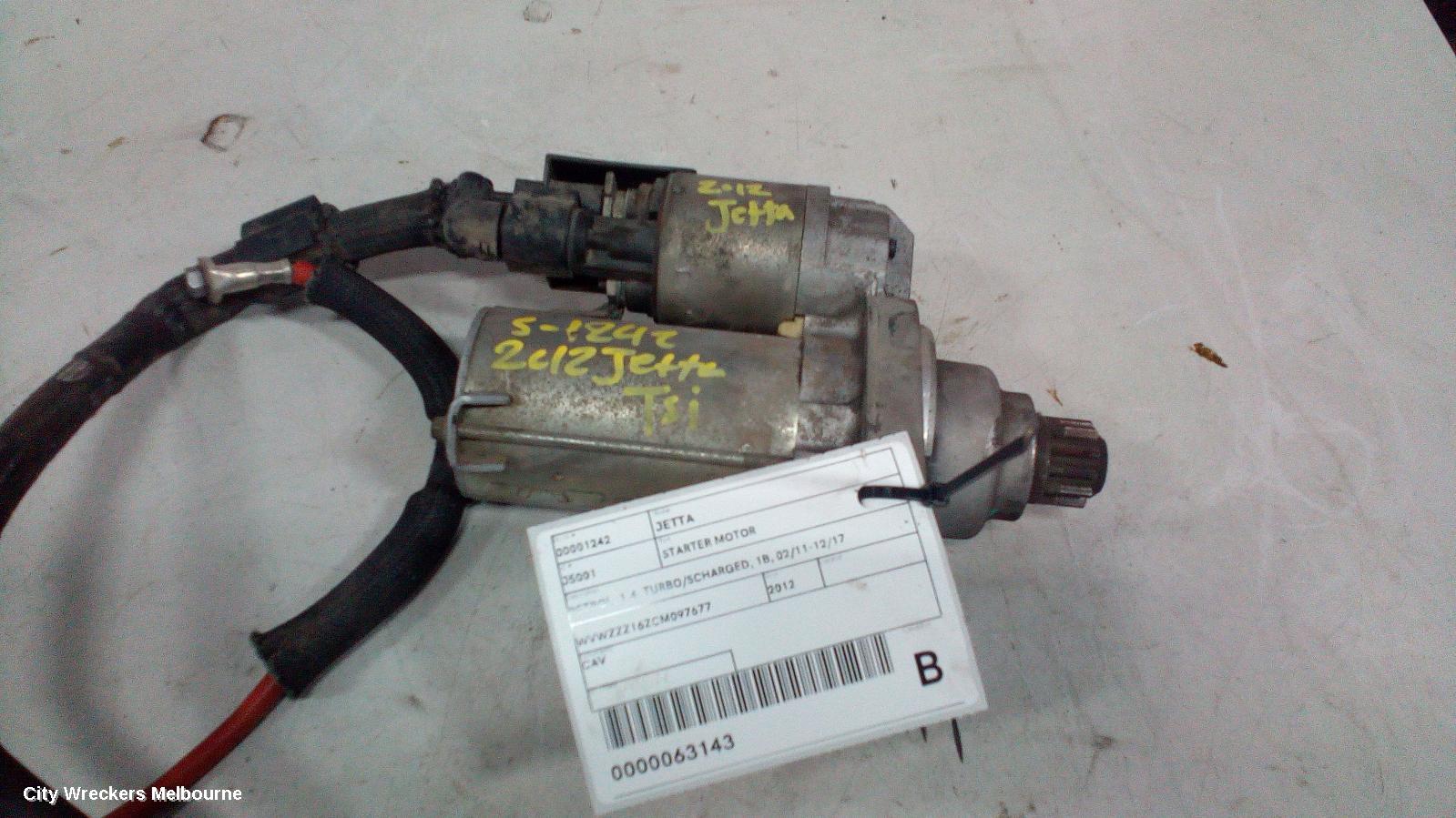 VOLKSWAGEN JETTA STARTER, PETROL, 1.4, CAVD/CTHD CODE, AUTO T/M, VALEO, 1B, 02/2011 - 12/2017 - Image 3