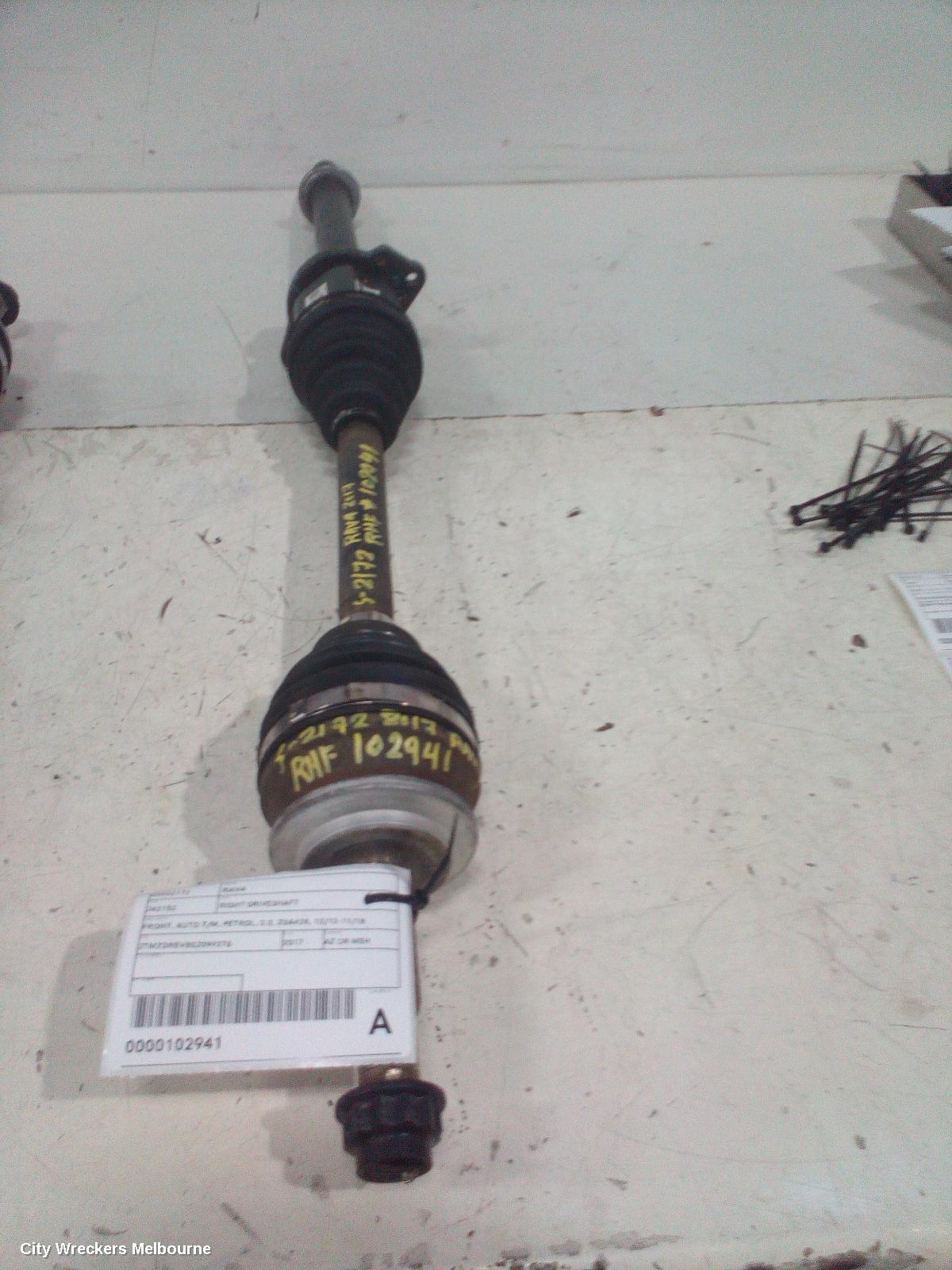 TOYOTA RAV4 RIGHT DRIVESHAFT, FRONT, AUTO T/M, PETROL, 2.0, ZSA42R, 12/2012 - 11/2018 - Image 1