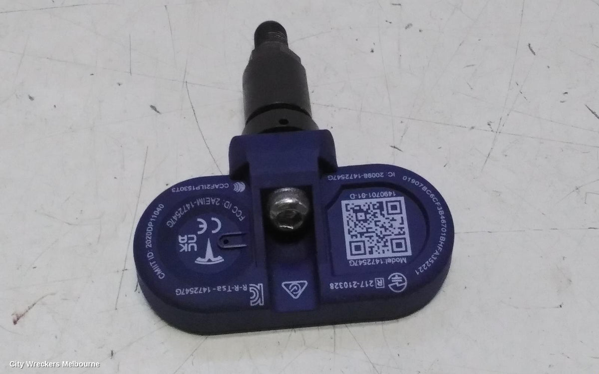 TESLA MODEL Y, 1ST GEN, 03/2022 ONWARDS, 20098-1472547G  TYRE PRESSURE SENSOR: 151642 - Image 1
