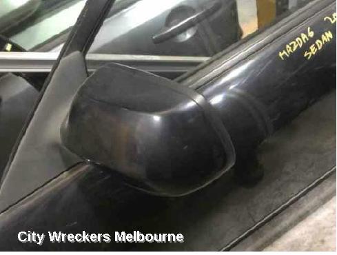 MAZDA 6 LEFT DOOR MIRROR, GG/GY, 3 WIRE TYPE, 09/2002 - 02/2008 - Image 1