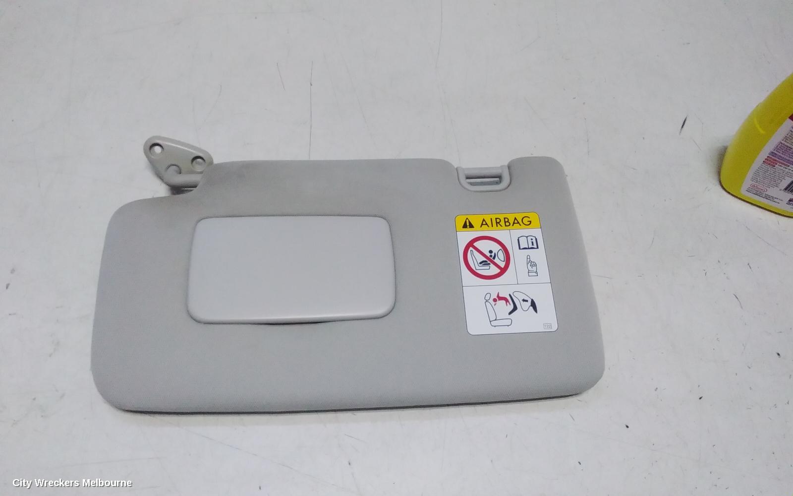 SUBARU FORESTER SUNVISOR, LH SIDE, SJ, NON EYESIGHT CAMERA TYPE, 12/2012 - 08/2018 - Image 3