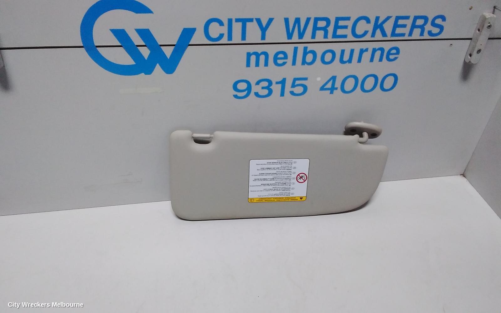 HOLDEN COLORADO SUNVISOR, RG, LH SIDE, 01/2012 ONWARDS - Image 1