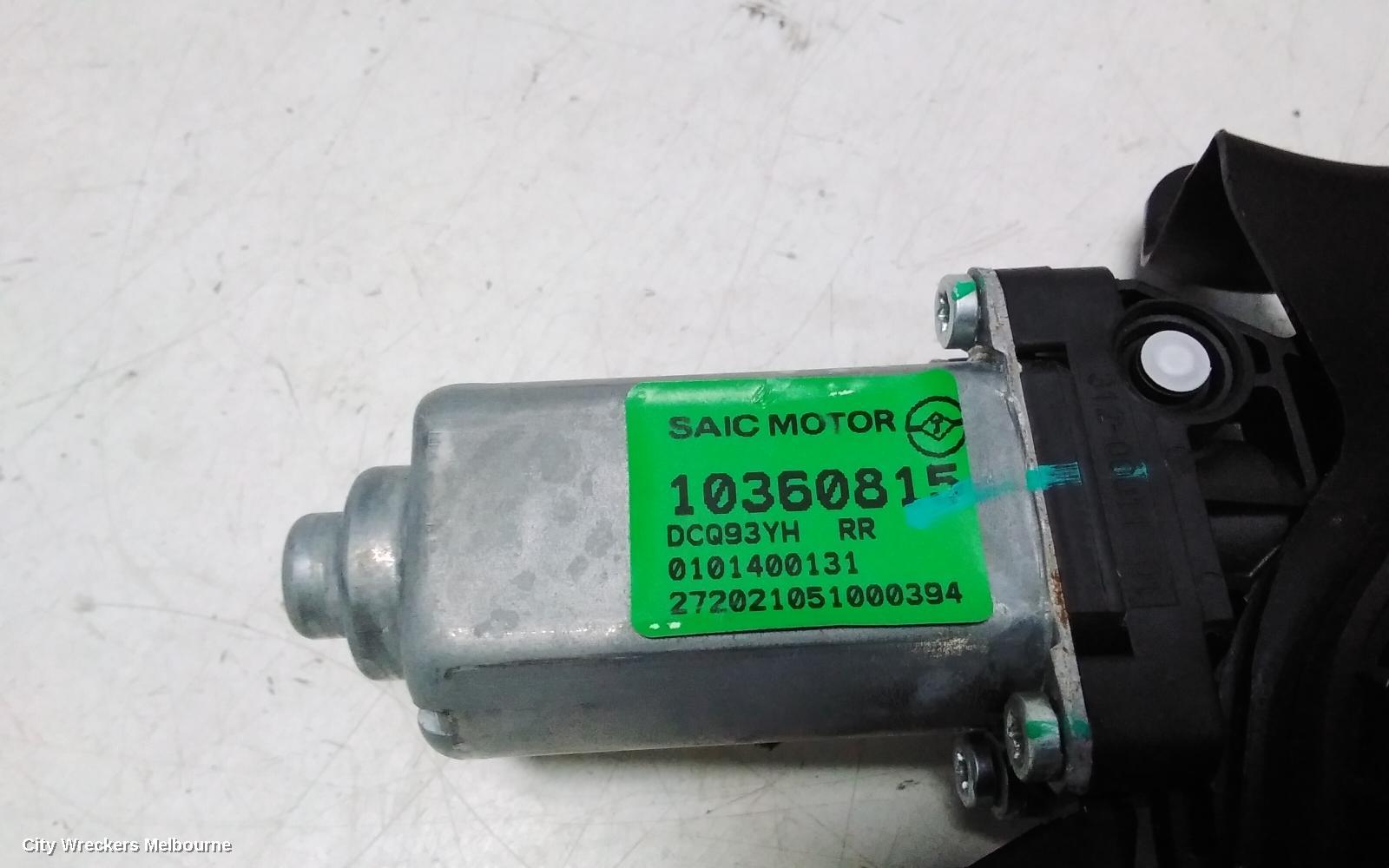 MG MG3 RIGHT REAR WND REG/MOTOR, DOOR REG ASSY (REG AND MOTOR), SZP1, 07/2016 ONWARDS - Image 3
