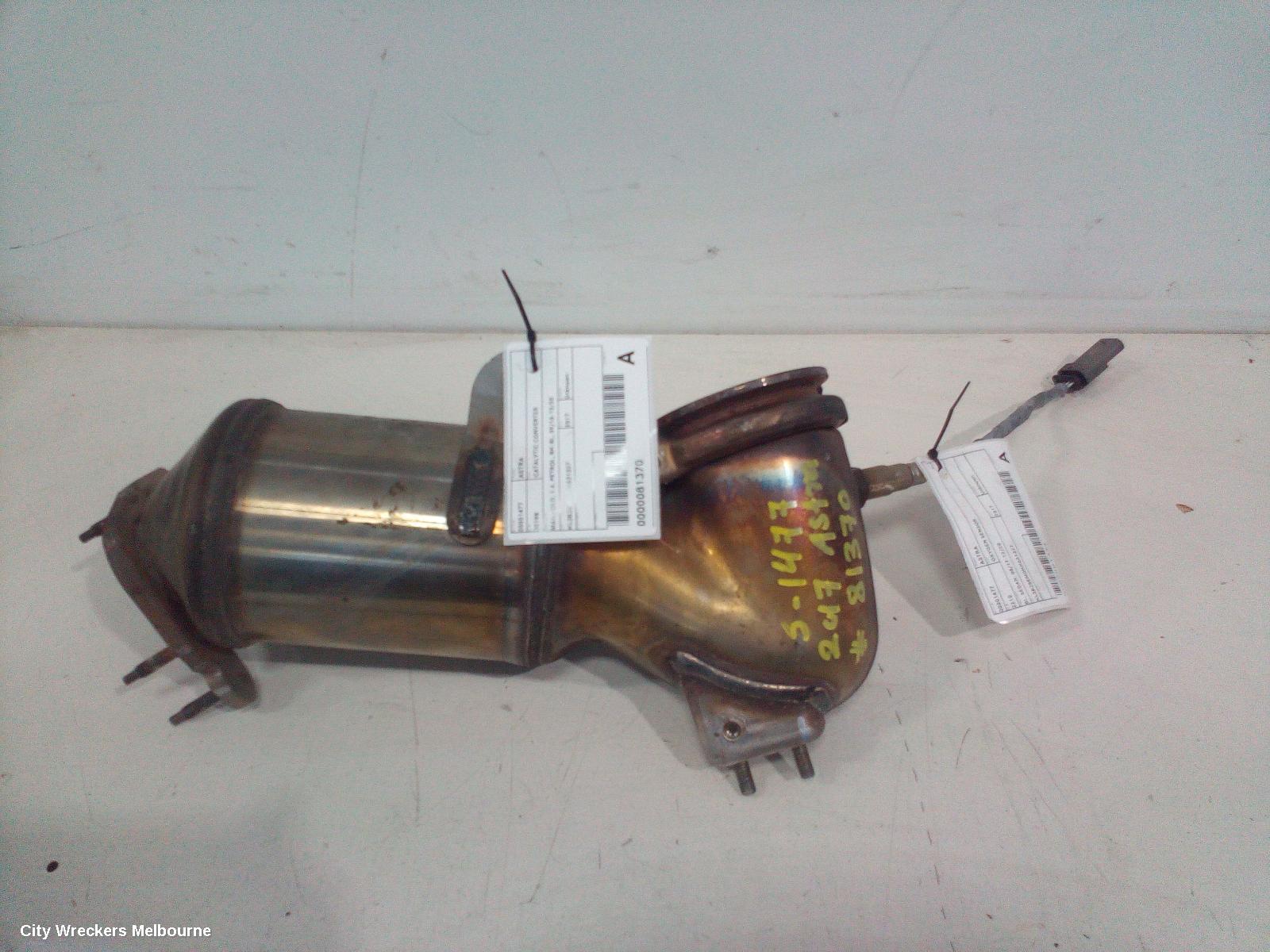 HOLDEN ASTRA CATALYTIC CONVERTER, MANIFOLD, 1.4, PETROL, BK-BL, 09/2016 - 12/2020 - Image 2