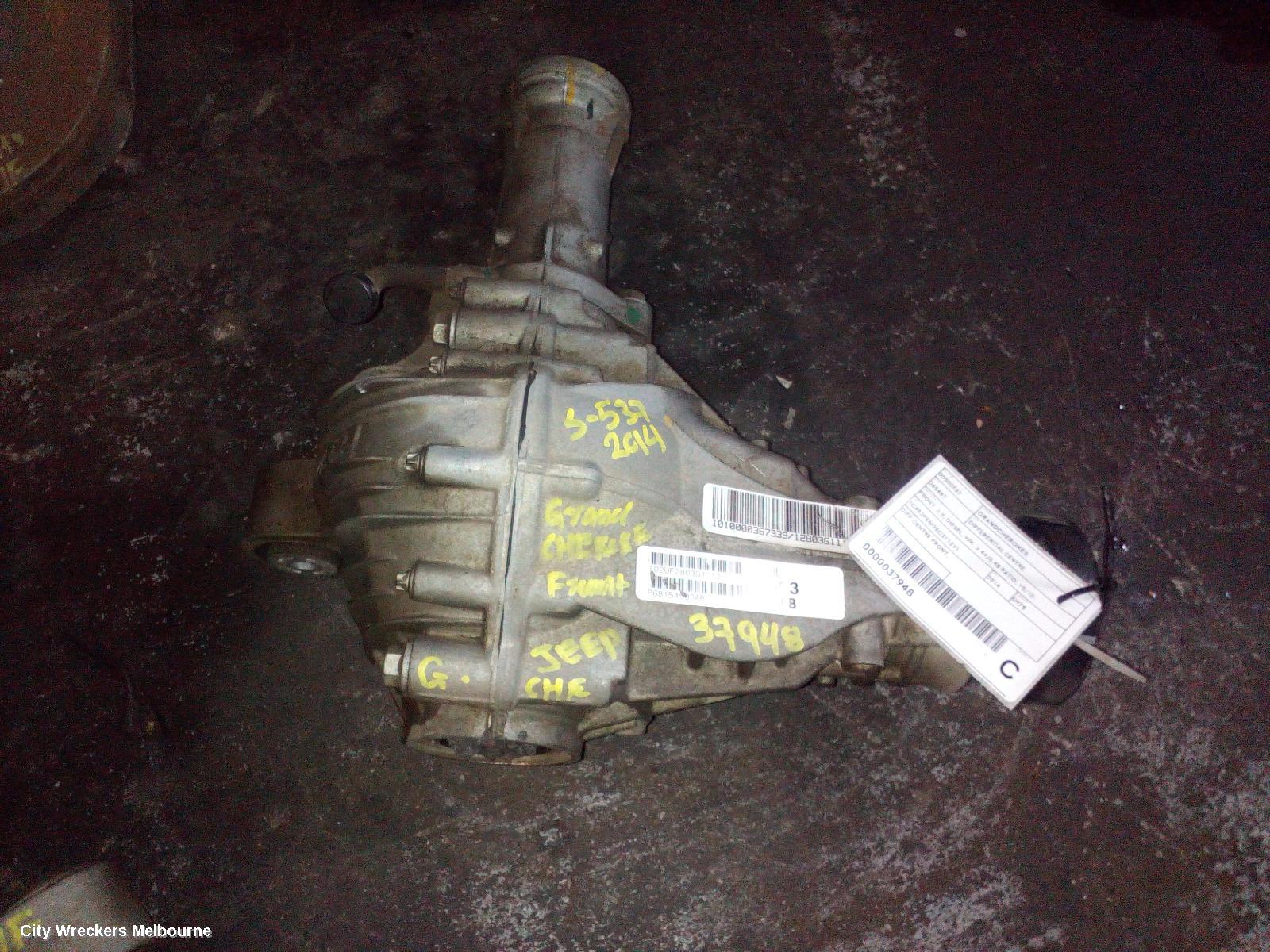 JEEP GRANDCHEROKEE DIFFERENTIAL CENTRE, FRONT, 3.0, DIESEL, WK, 3.44/3.45 RATIO, 10/2010 ONWARDS - Image 1