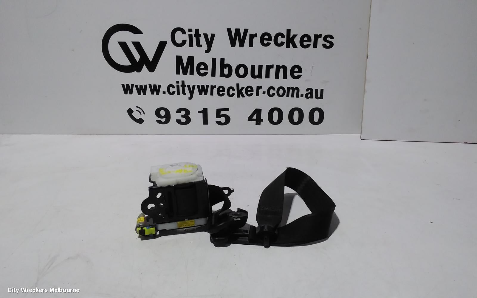 MAZDA BT50 SEATBELT/STALK, LH FRONT, SEAT BELT ONLY, SINGLE CAB, UP-UR, BENCH SEAT TYPE, 10/2011 - 06/2020 - Image 1