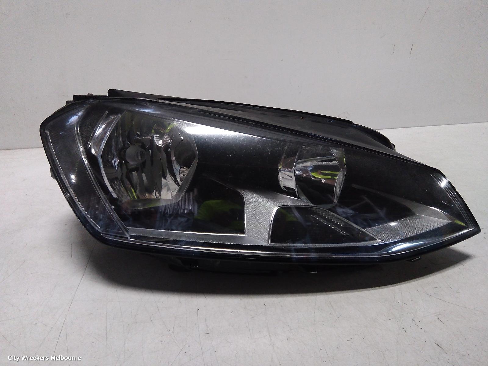 VOLKSWAGEN GOLF RIGHT HEADLAMP, GEN 7, STANDARD/TSI/COMFORTLINE/HIGHLINE/GTI, HALOGEN TYPE, GEN 7, 12/2012 - 03/2017 - Image 1