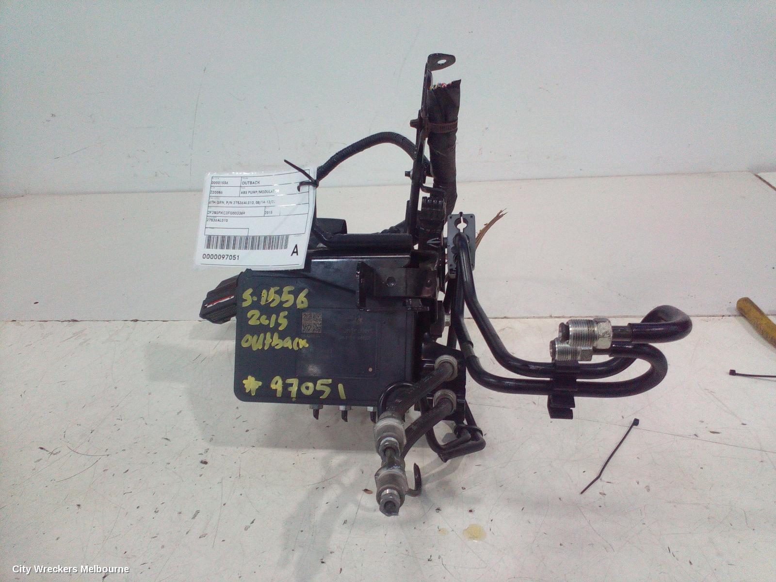 SUBARU OUTBACK ABS PUMP/MODULATOR, 6TH GEN, P/N 27536AL010, 08/2014 - 12/2020 - Image 2