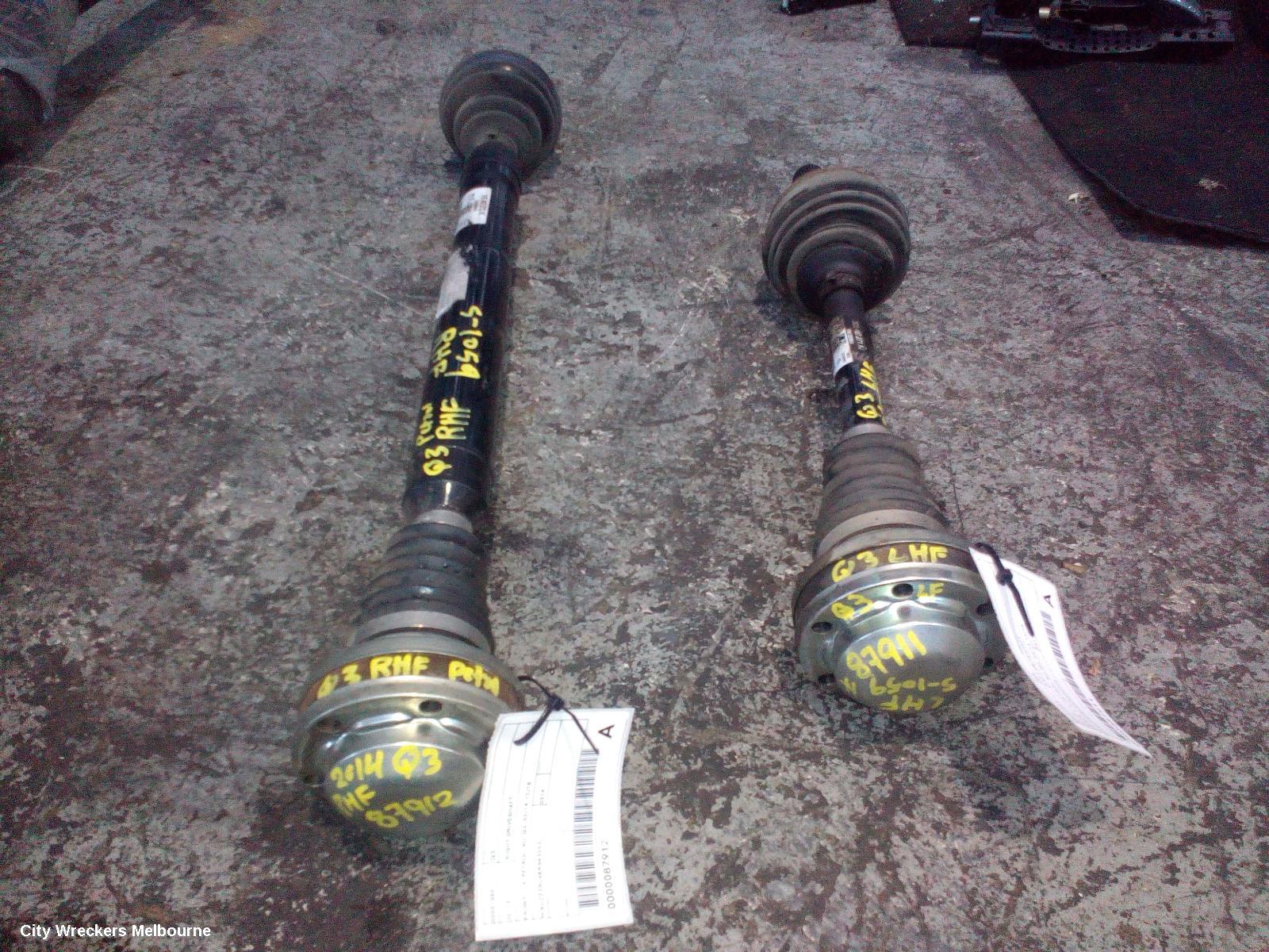 AUDI Q3 LEFT DRIVESHAFT, FRONT, 1.4, PETROL, 8U, Q3, 02/2014 - 12/2018 - Image 3