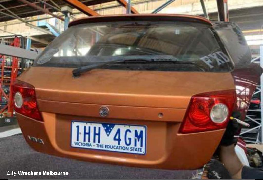 HOLDEN VIVA BOOTLID/TAILGATE, TAILGATE, JF, HATCH, SPOILERED TYPE, 10/2005 - 04/2009 - Image 1