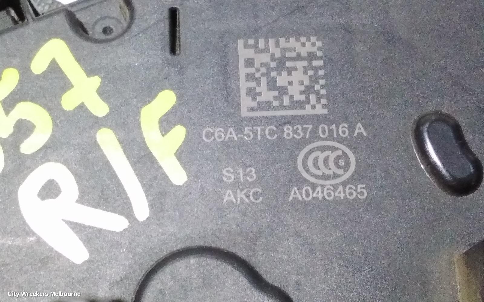 VOLKSWAGEN CADDY DOOR/BOOT/GATE LOCK, RIGHT FRONT DOOR LOCK, 2KN, 07/2015 - 02/2021 - Image 3