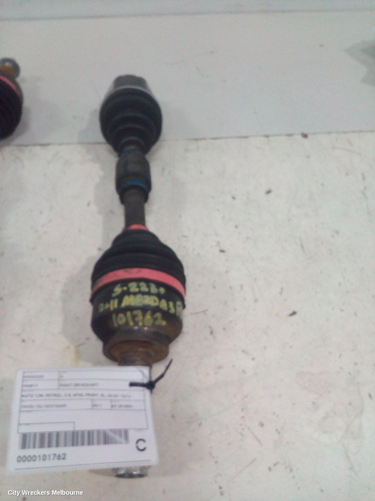 MAZDA 3 RIGHT DRIVESHAFT, AUTO T/M, PETROL, 2.5, SP25, FRONT, BL, 04/2009 - 10/2013 - Image 2